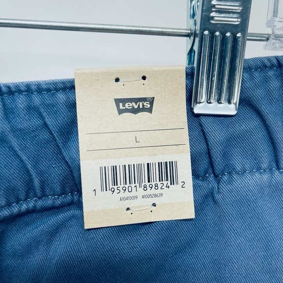 Levi’s XX Chino Pants Size L Ez Man’s Taper Stretch Blue New - Picture 12 of 14